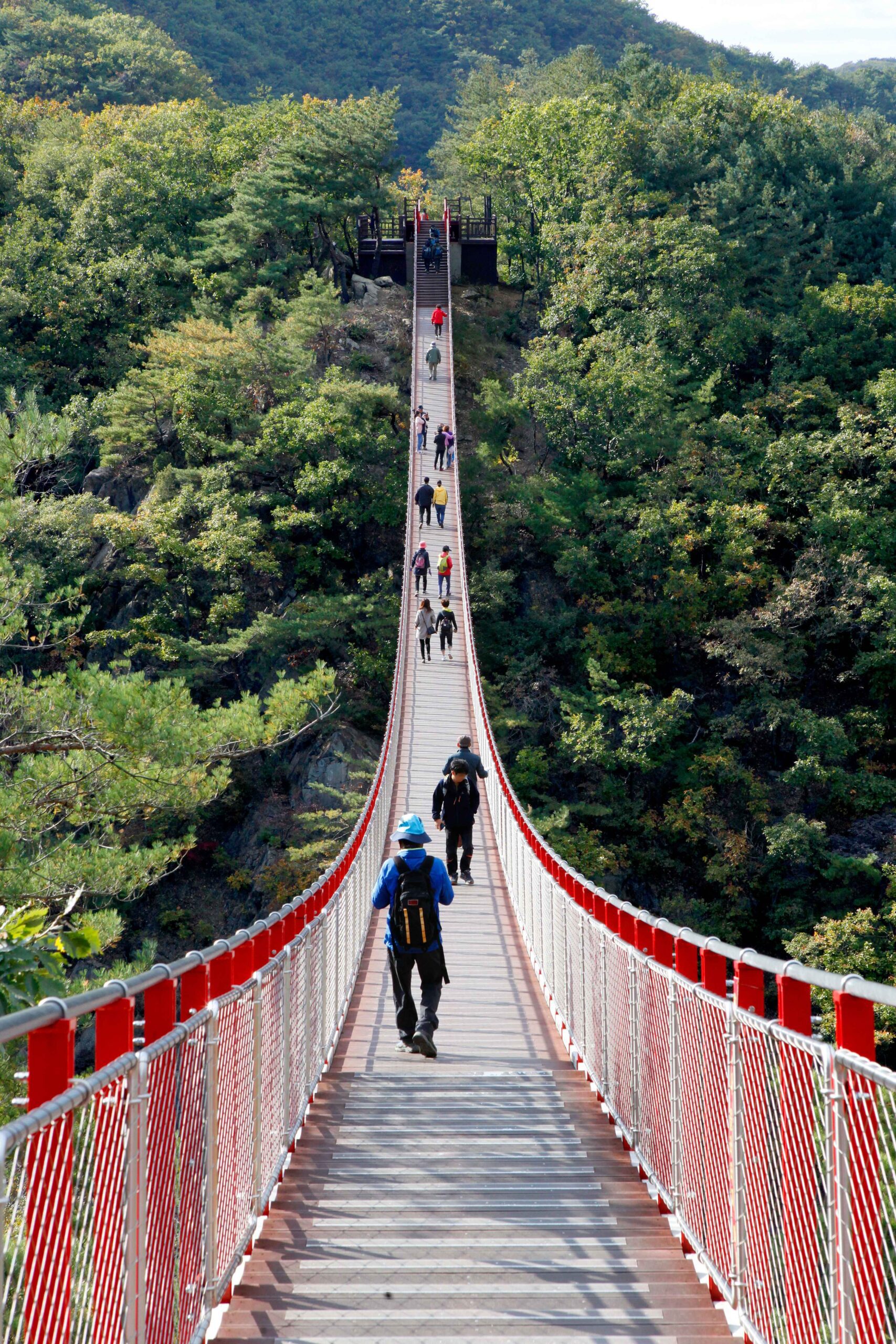 Suspension Bridge of Gamaksan Mountain scaled
