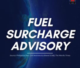 𝐅𝐔𝐄𝐋 𝐒𝐔𝐑𝐂𝐇𝐀𝐑𝐆𝐄 𝐔𝐏𝐃𝐀𝐓𝐄
Flights booked between 𝐀𝐩𝐫𝐢𝐥 𝟏–𝟏𝟓, 𝟐𝟎𝟐𝟔 may be more expensive, as airlines are authorized to implement Level 8 fuel surcharge.
𝐅𝐮𝐞𝐥 𝐒𝐮𝐫𝐜𝐡𝐚𝐫𝐠𝐞 (𝐋𝐞𝐯𝐞𝐥 𝟖):
• Domestic Flights: ₱253 – ₱787
• International Flights: ₱835.05 – ₱6,208.98
𝘚𝘰𝘶𝘳𝘤𝘦: 𝘗𝘩𝘪𝘭𝘪𝘱𝘱𝘪𝘯𝘦 𝘚𝘵𝘢𝘳, 𝘊𝘪𝘷𝘪𝘭 𝘈𝘦𝘳𝘰𝘯𝘢𝘶𝘵𝘪𝘤𝘴 𝘉𝘰𝘢𝘳𝘥, 𝘛𝘩𝘦 𝘔𝘢𝘯𝘪𝘭𝘢 𝘛𝘪𝘮𝘦𝘴